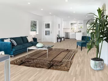 Hand-Knotted Wool Nepalese Oriental Area Rug 6x9