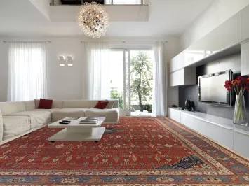 Pre-1900 Antique Vegetable Dye Sarouk Farahan Persian Rug 20x30