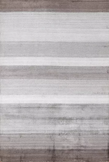 Striped Wool Gabbeh Oriental Area Rug 6x8