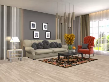 Vegetable Dye Aubusson Oriental Area Rug 4x6