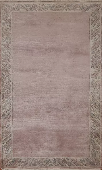 Hand-Knotted Wool Nepalese Oriental Rug 3x5