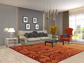 Hand-Knotted Wool Art & Craft Oriental Area Rug 8x11