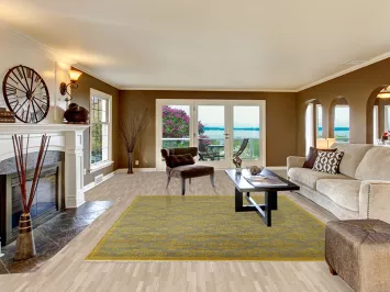 All-Over Geometric Gabbeh Oriental Area Rug 8x10