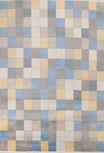 Checkered Gabbeh Oriental Area Rug 8x10