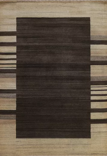 Handmade Gabbeh Oriental Wool Rug 5x7