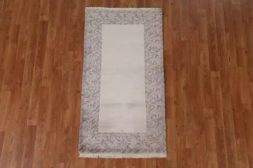 Handmade Wool Nepalese Oriental Runner Rug 2x5