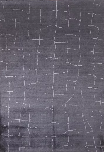 Handmade Abstract Oriental Area Rug 6x8