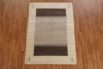 Geometric Gabbeh Oriental Area Rug 4x6