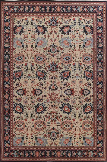 Floral Sultanabad Ziegler Handmade Turkish Rug 10x13