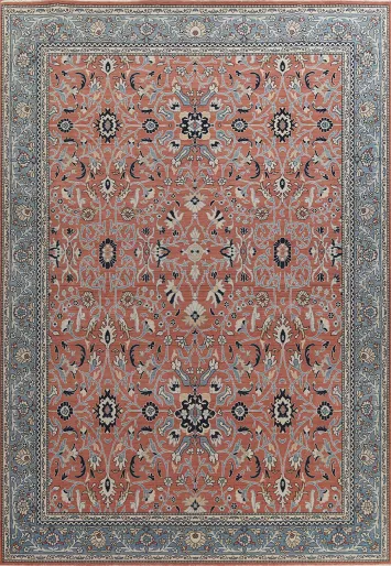 Handmade Wool Sultanabad Ziegler Turkish Area Rug 10x13