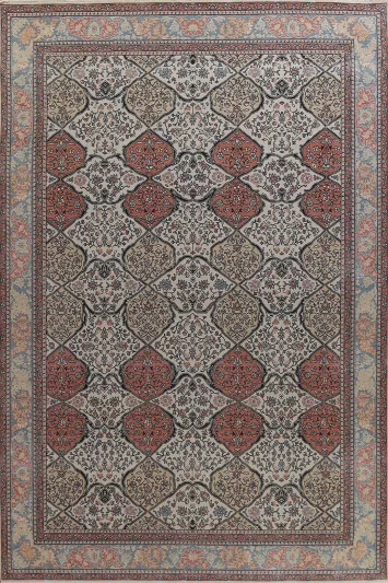 Handmade Bakhtiari Turkish Area Rug 10x13