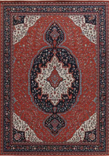 Handmade Sarouk Farahan Turkish Area Rug 9x12