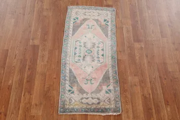 Antique Look Handmade Oriental Wool Rug 2x4
