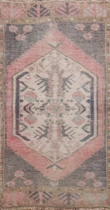 Antique Look Anatolian Oriental Handmade Rug 2x3