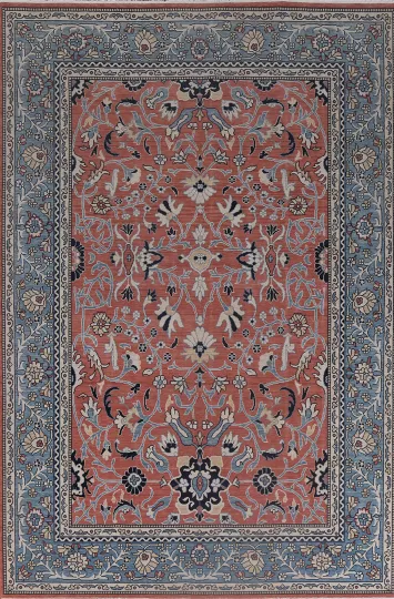Handmade Wool Sultanabad Ziegler Turkish Rug 7x10