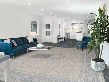 Vintage Wool Kerman Handmade Persian Rug 10x13