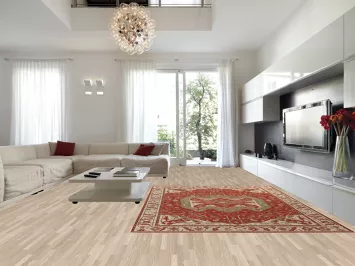 Hand-Knotted Heriz Serapi Turkish Wool Rug 9x12