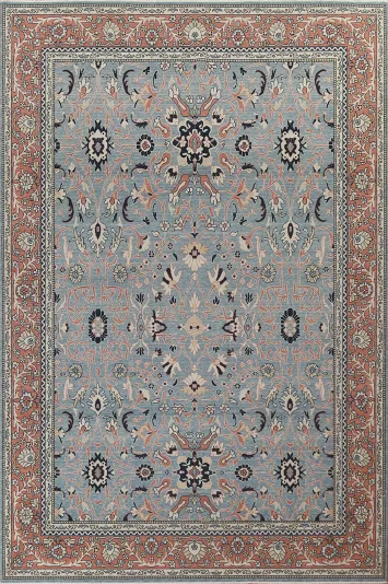 Floral Sultanabad Ziegler Turkish Wool Rug 9x12