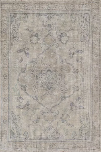 Vintage Wool Tabriz Persian Rug 3x5