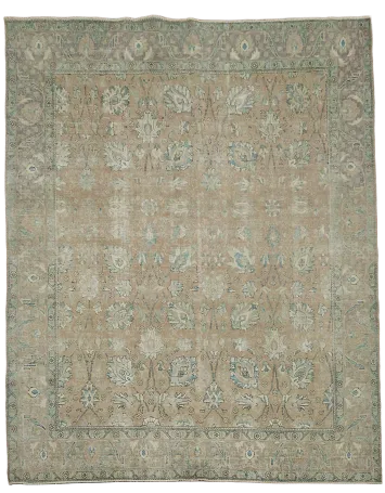 Handmade Wool Tabriz Persian Area Rug 10x12