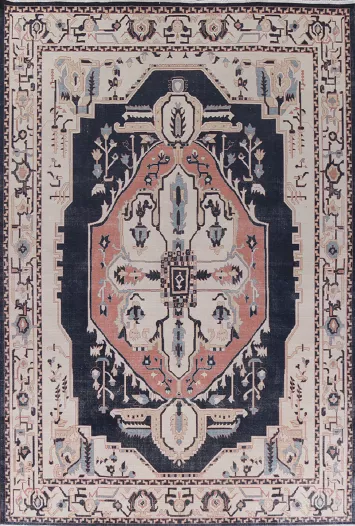Geometric Heriz Serapi Oriental Area Rug 10x13