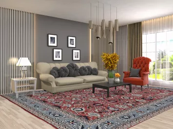 Floral Sultanabad Ziegler Oriental Area Rug 10x13