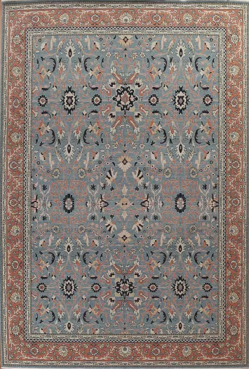 Sultanabad Ziegler Floral Oriental Area Rug 10x13