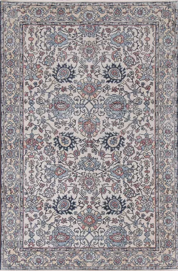 Handmade Sultanabad Ziegler Turkish Area Rug 4x6