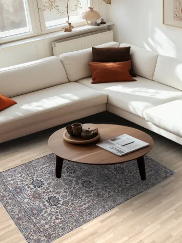 Handmade Sultanabad Ziegler Turkish Area Rug 4x6