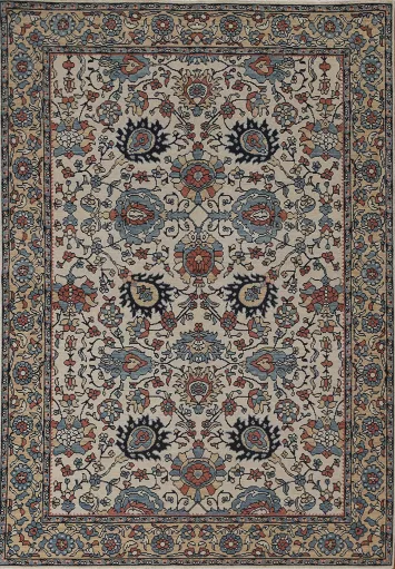 Floral Sultanabad Ziegler Oriental Area Rug 5x7