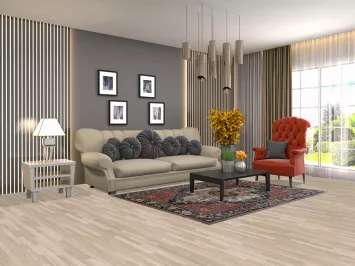 Geometric Sarouk Farahan Turkish Area Rug 5x7