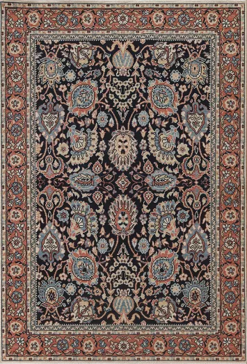Floral Sultanabad Ziegler Turkish Area Rug 5x7