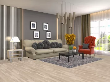 Floral Sultanabad Ziegler Turkish Area Rug 5x7