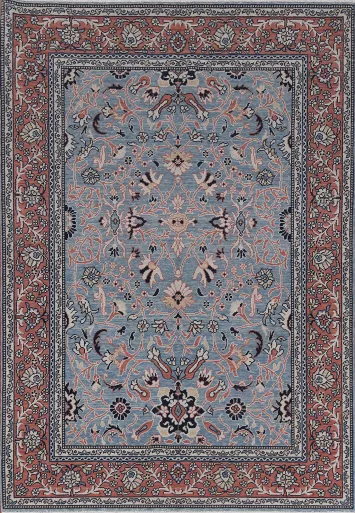 Floral Sultanabad Ziegler Oriental Wool Rug 5x7