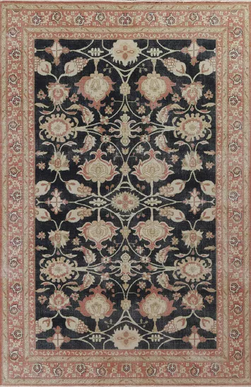 Floral Sultanabad Ziegler Oriental Area Rug 7x10