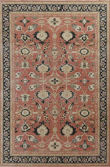 Floral Sultanabad Ziegler Turkish Area Rug 7x10