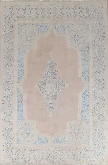 Vegetable Dye Antique Kerman Persian Area Rug 9x12