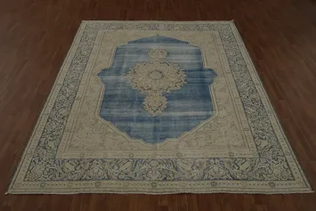 Vegetable Dye Antique Kerman Persian Area Rug 9x13