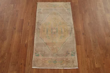 Geometric Anatolian Turkish Wool Rug 2x3