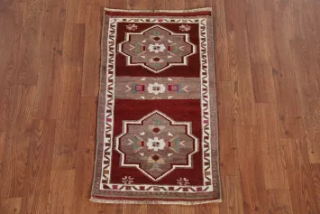 Geometric Anatolian Turkish Rug 2x3