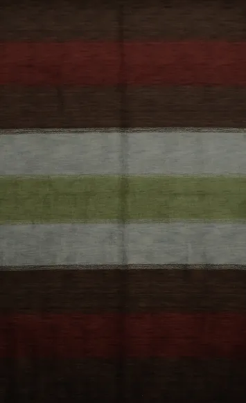 Modern Striped Gabbeh Area Rug 7x10 in Warm Colors Adds Cozy Touch