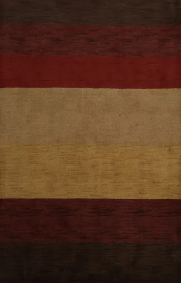 Versatile Gabbeh Oriental Rug 4x6 Adds Warmth to Any Room Setting