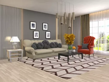 Moroccan Trellis Oriental Area Rug 8x10