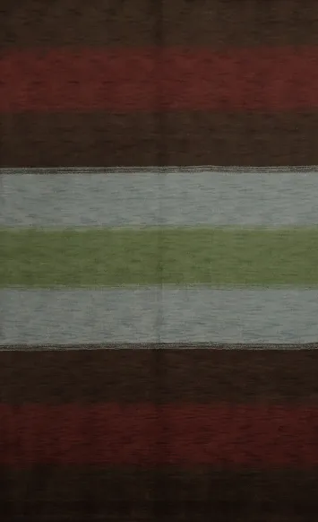 Blend of Earthy Hues Gabbeh Area Rug 7x10 for a Cozy Atmosphere