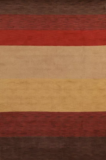 Contemporary Gabbeh Oriental Area Rug 6x10