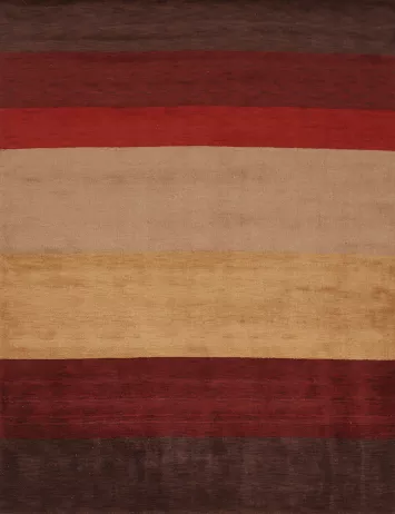 Modern Wool Gabbeh Oriental Area Rug 8x10