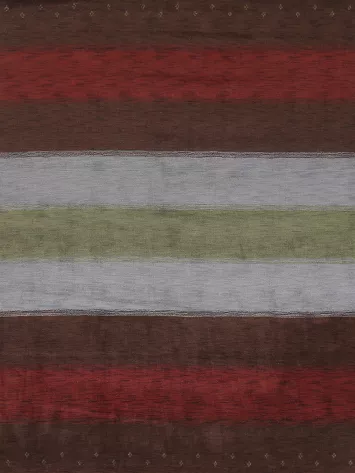 Striped Gabbeh Wool Area Rug 8x10