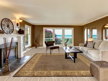 Vegetable Dye Black & Gold Agra Oriental Area Rug 9x12