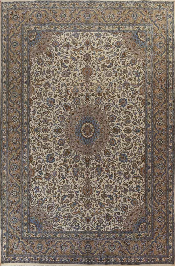 Traditional Wool Kashmar Persian Area Rug 10x13