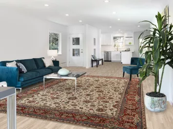 Vegetable Dye Mahal Persian Area Rug 8x12